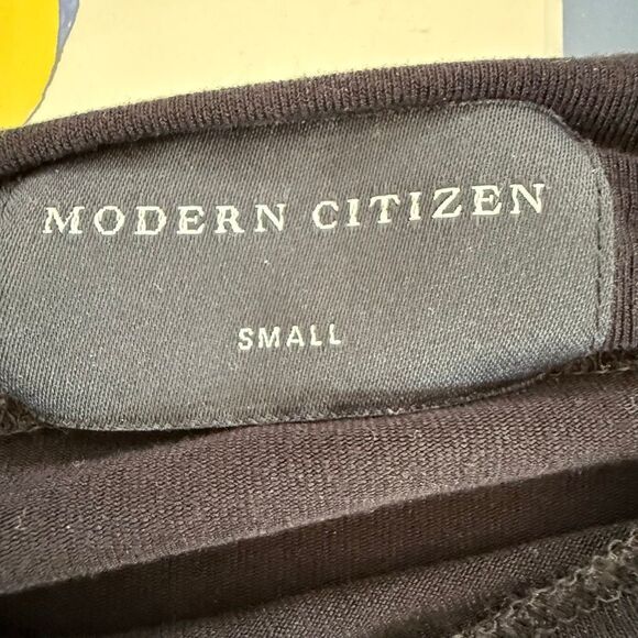 Modern Citizen Vero Tie-Front Long-Sleeve Dress Black $158 - Picture 6 of 8